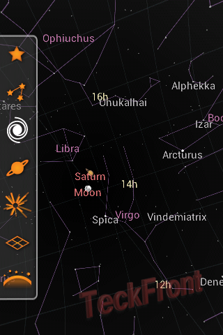 How to See Stars and other bodies in Space on Google Sky Map app for Android
