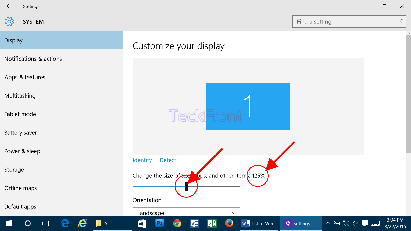 Windows10SettingsTextSize7